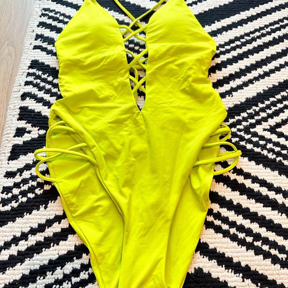 Isabella Rose Neon Swimsuit